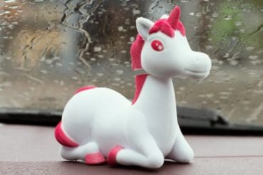 Unicorno da cruscotto