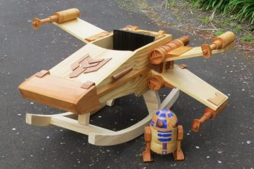 X-Wing a dondolo per bambini