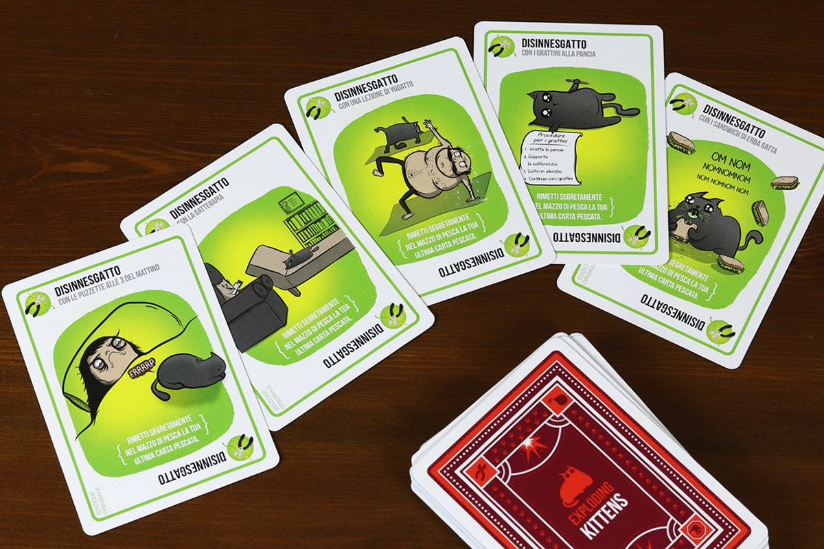 Recensione Exploding Kittens