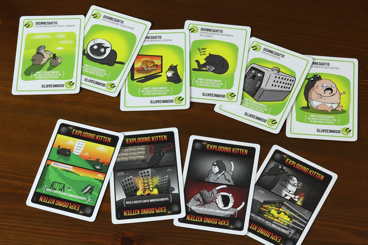 Recensione Exploding Kittens – Edizione VM18