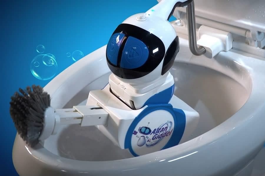 Robot pulisci WC