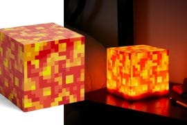 Lampada lava Minecraft