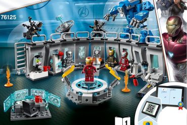 Sala delle Armature di Iron Man LEGO