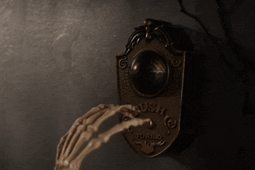 Campanello con occhio animato