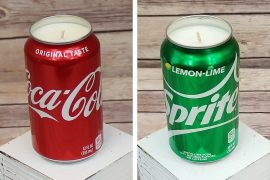 Candele profumate Bibite (Coca Cola e Sprite)