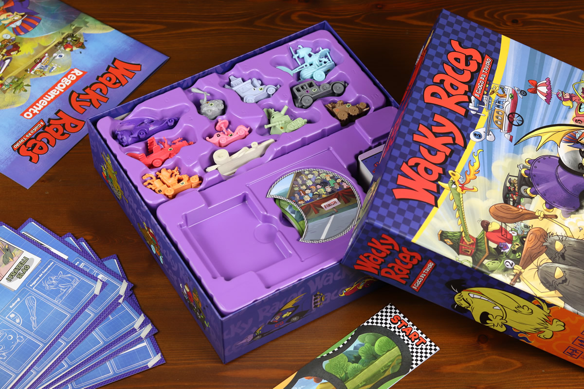Wacky Races - Contenuto confezione