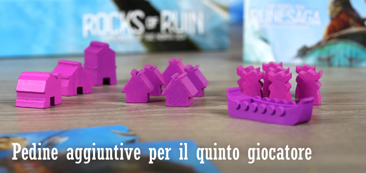 Explorers: Rocks of Ruin (pedine quinto giocatore)