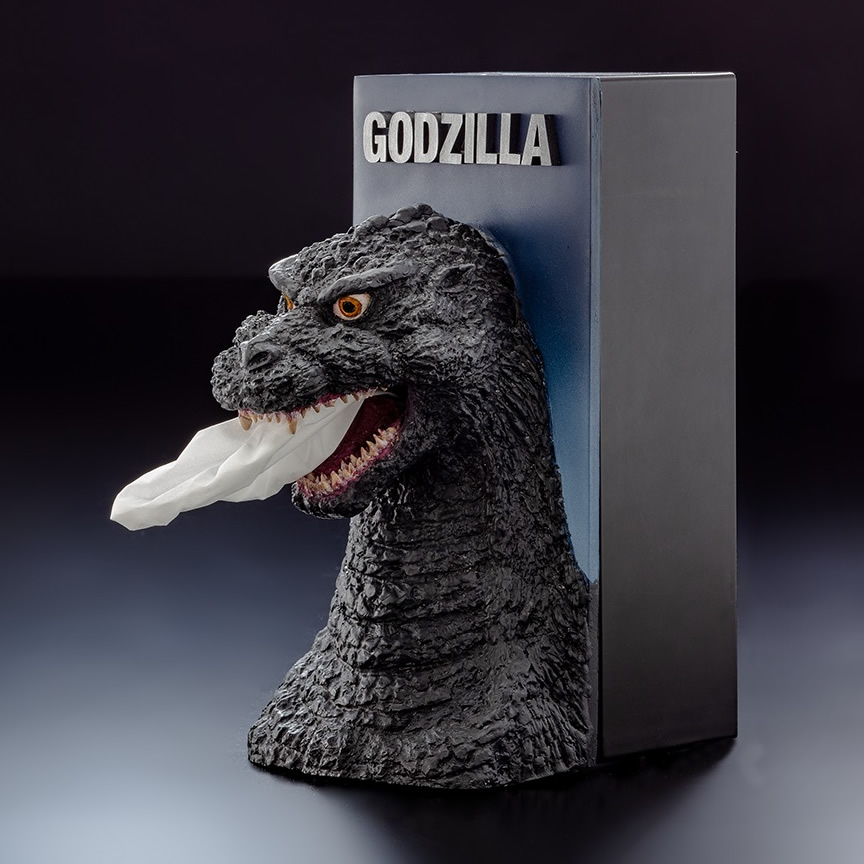 Godzilla dispenser di fazzoletti