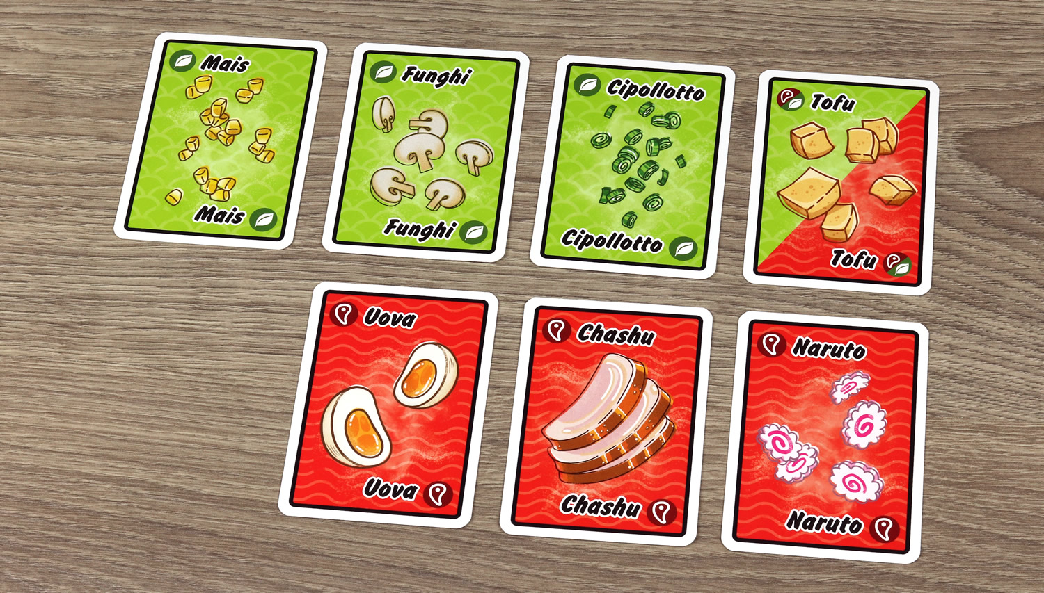 Ramen Fury: carte ingrediente
