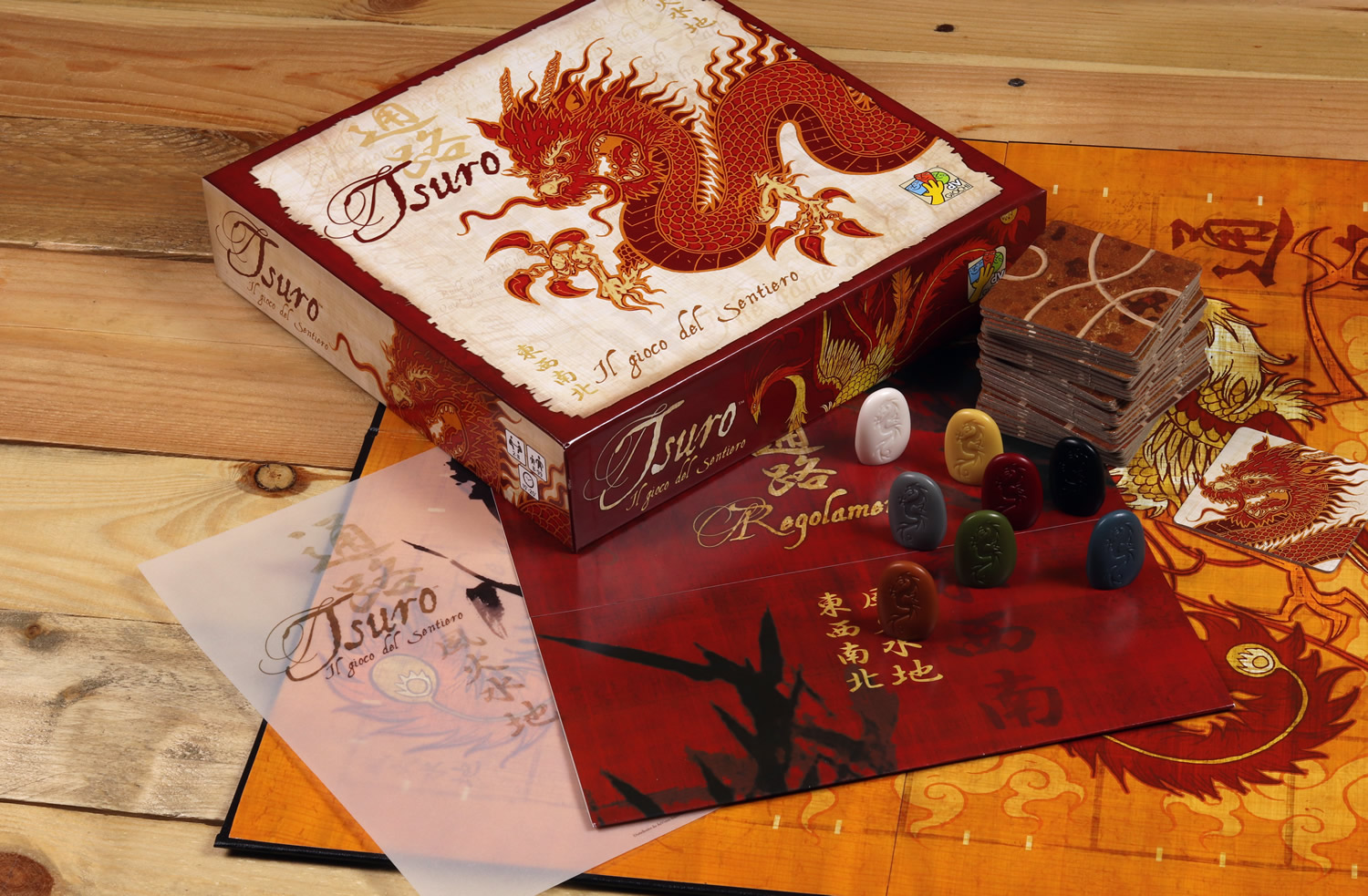 Tsuro - Dentro la scatola