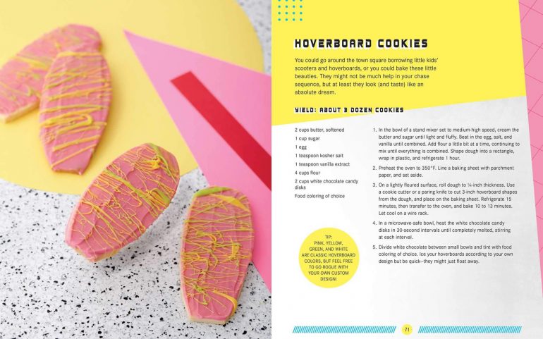 Libro di cucina di Ritorno al Futuro (Hoverboard cookies)