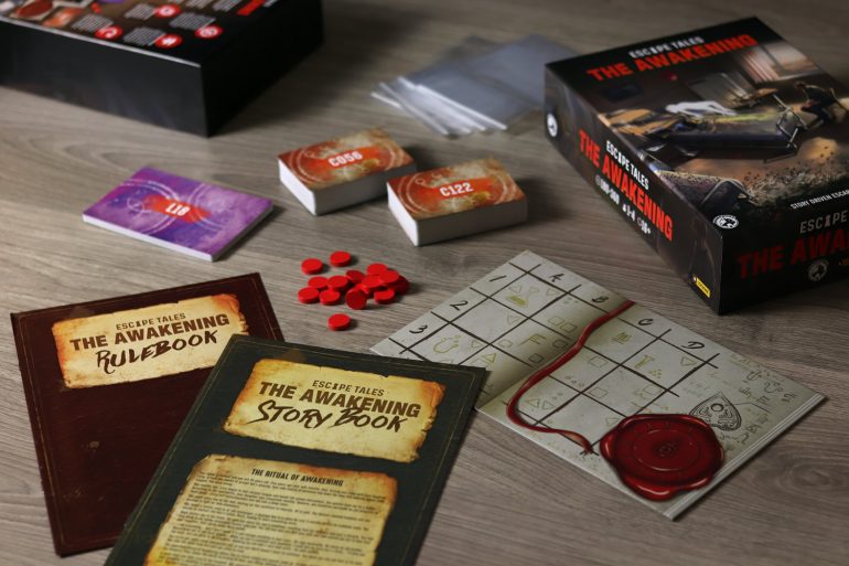 Escape Tales: The Awakening (componenti)