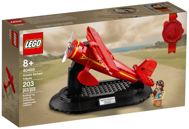 Tributo ad Amelia Earhart LEGO