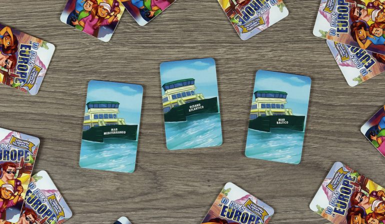 10 Days in Europe - Carte mare