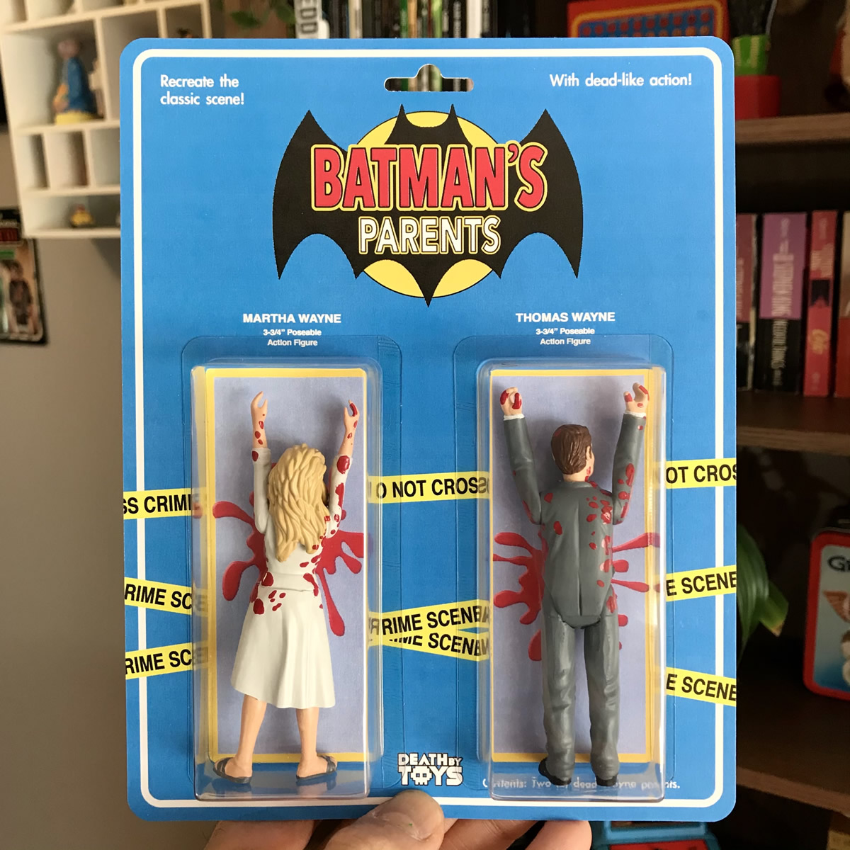 Action figure genitori di Batman