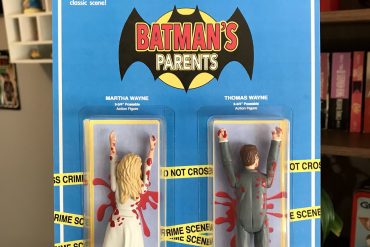 Action figure genitori di Batman