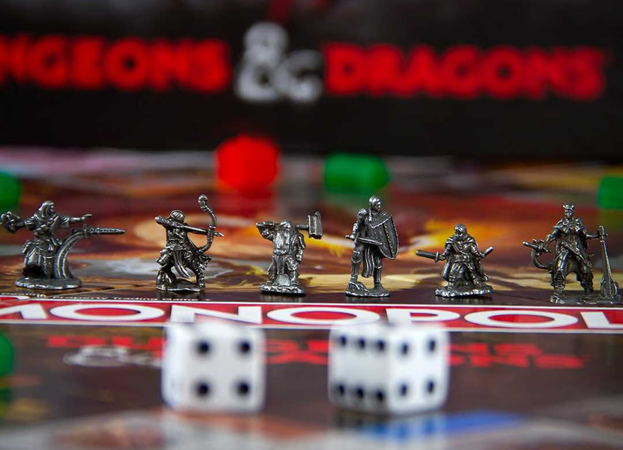 Pedine Monopoly Dungeons&Dragons