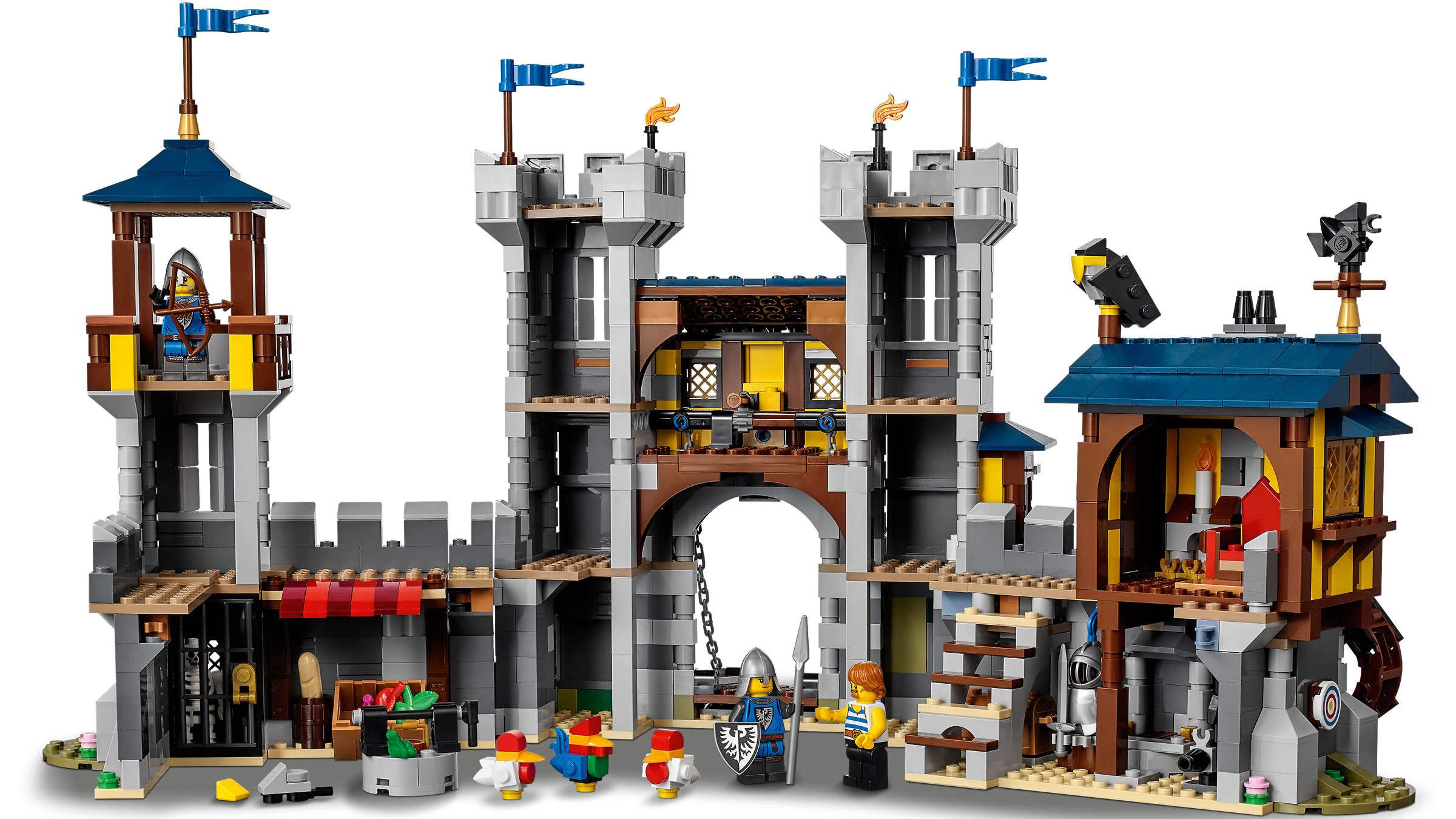 Castello medievale LEGO