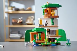 Casa sull'albero moderna LEGO Minecraft