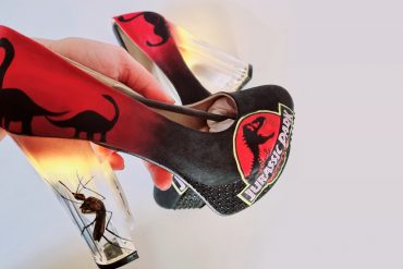 Scarpe col tacco Jurassic Park