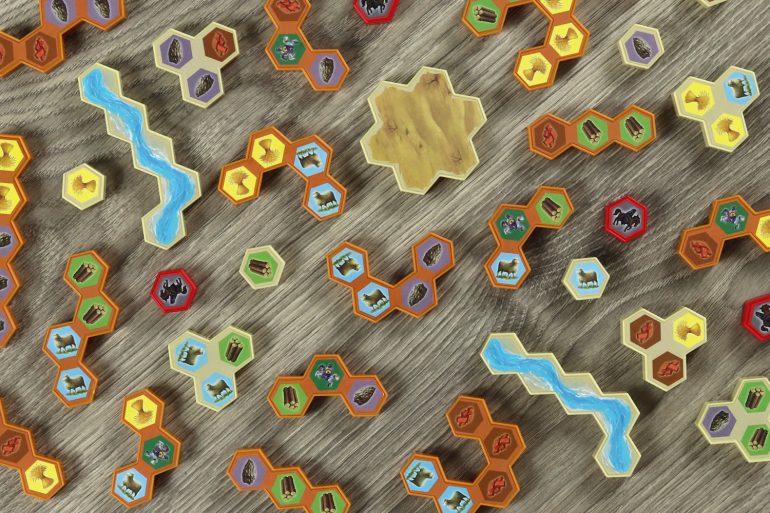 Catan: Puzzle logici - I pezzi