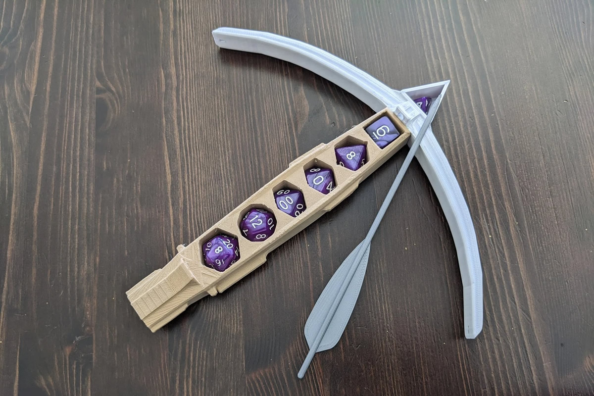 Armi porta dadi per D&D - Balestra