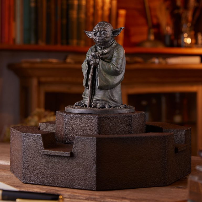 Replica della fontana di Yoda