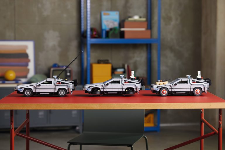 DeLorean LEGO (3 versioni)