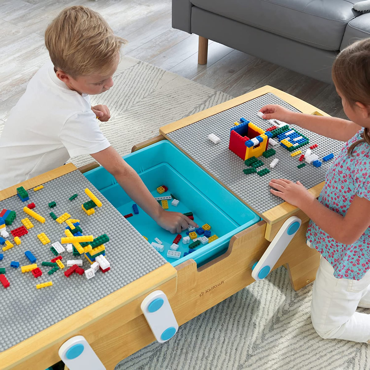 Tavolino-deposito per LEGO