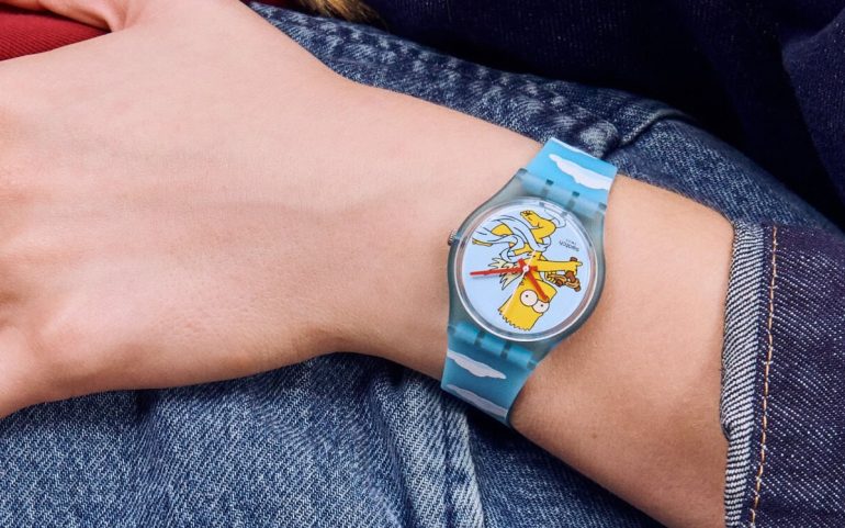 Swatch Simpson per San Valentino (Angel - Bart)