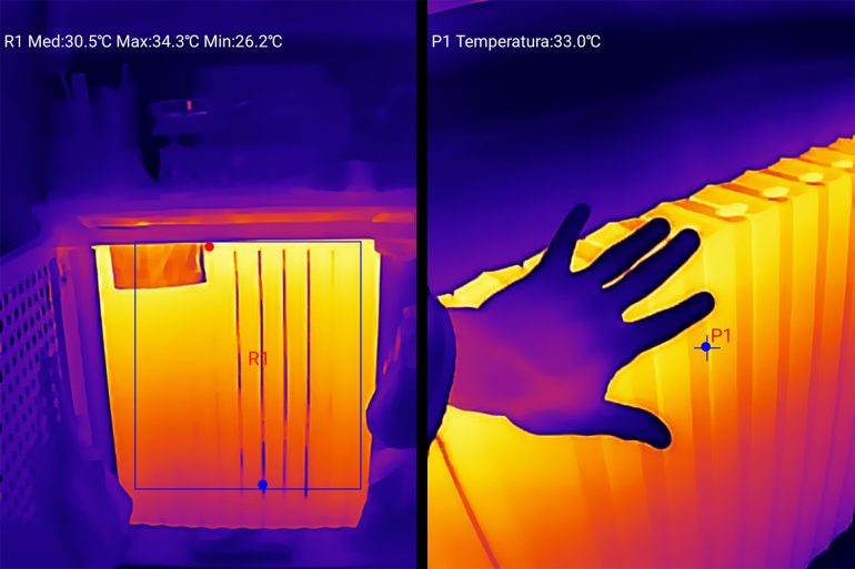 Thermal Master P2 (prova - termosifone)