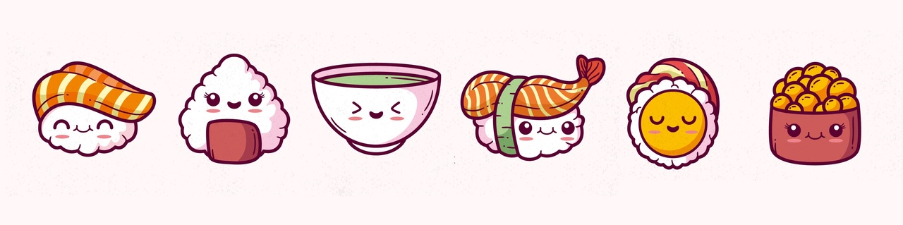 sushi kawaii