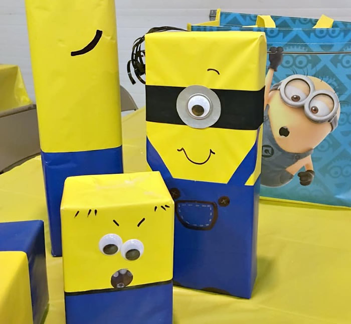 Pacchi regali a tema Minion