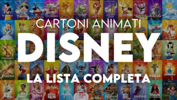 Cartoni animati Disney: l'elenco completo