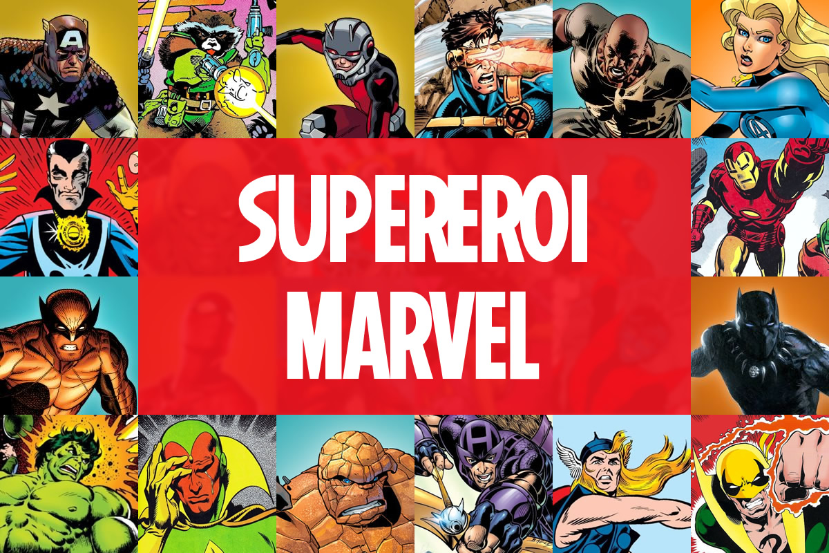 Supereroi Marvel, i grandi protagonisti delle storie del cinema e dei  fumetti