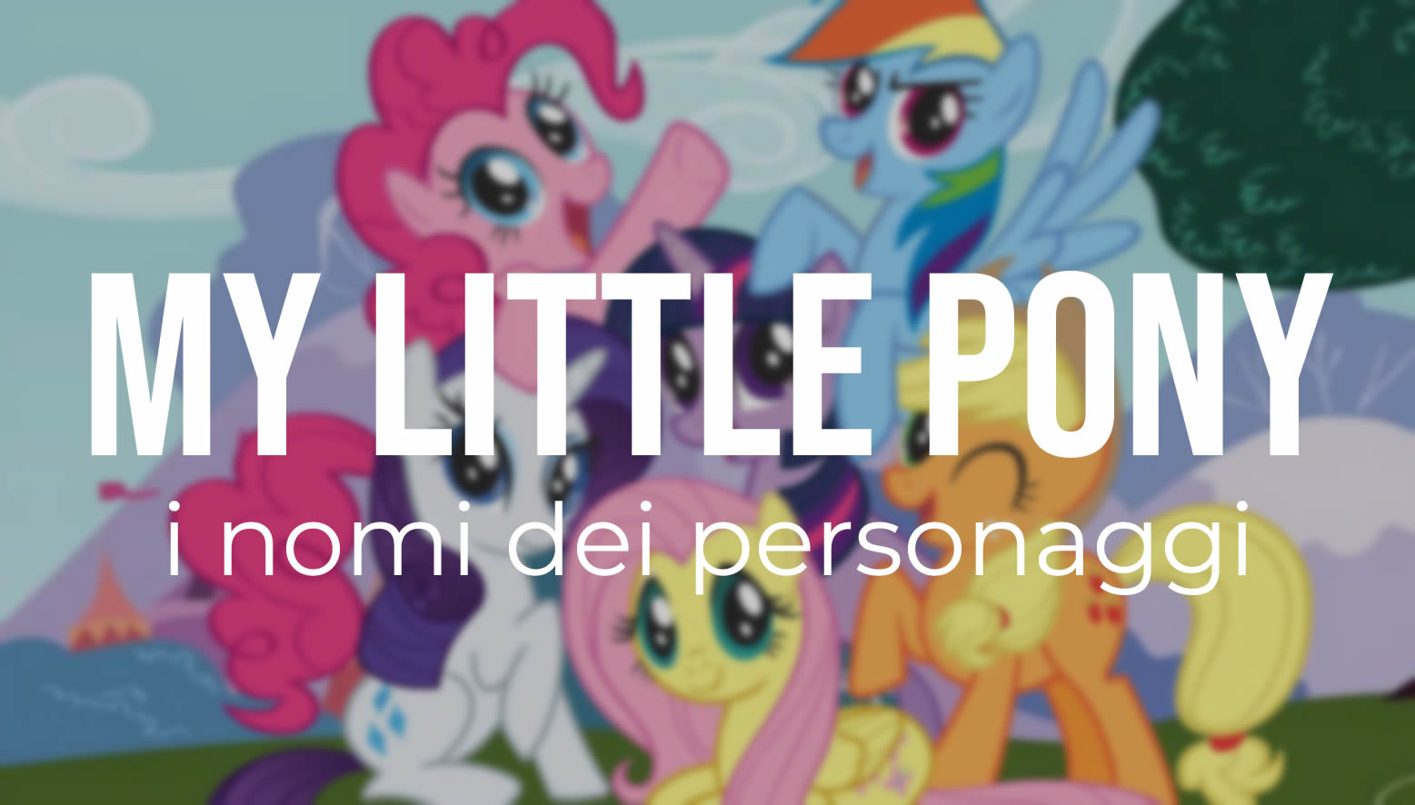 Nomi My Little Pony