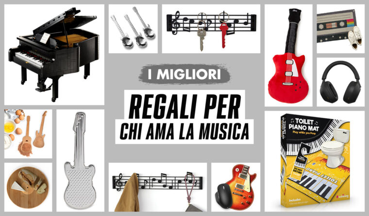 Regali per chi ama la musica