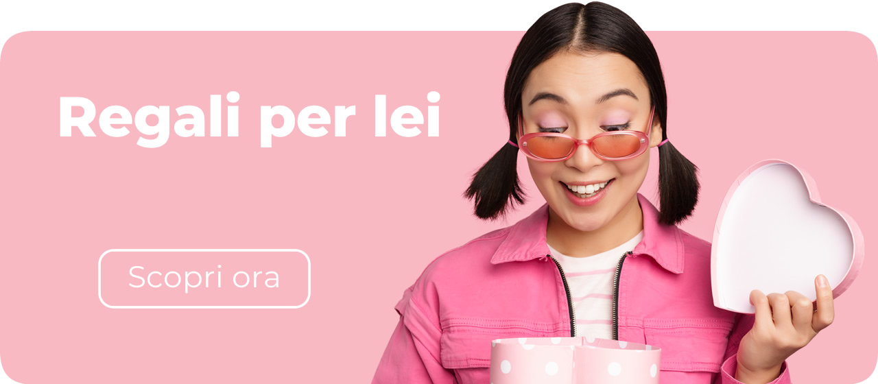 Scopri le migliori idee regalo di San Valentino, per lui e per lei.