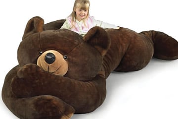 orso peluche gigante 2 metri