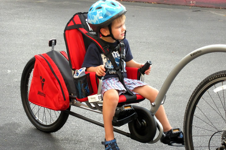 Carrello a pedali per bambini