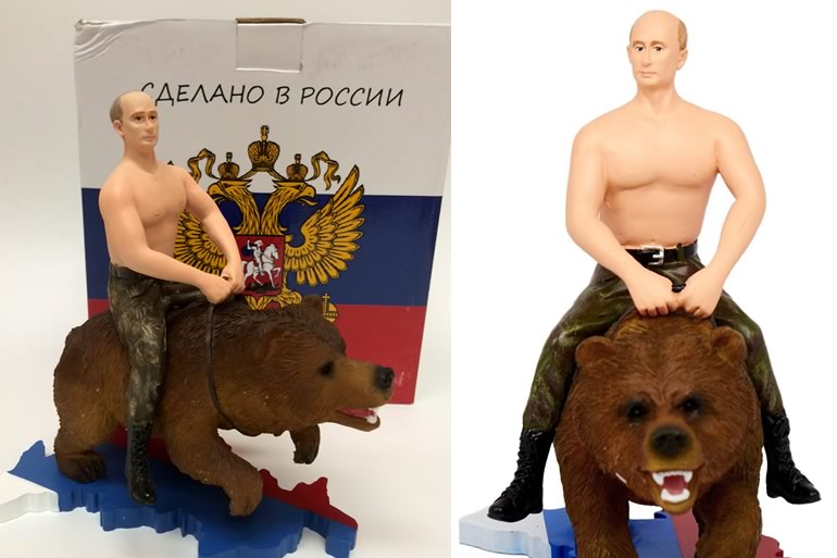 Action figure di Putin